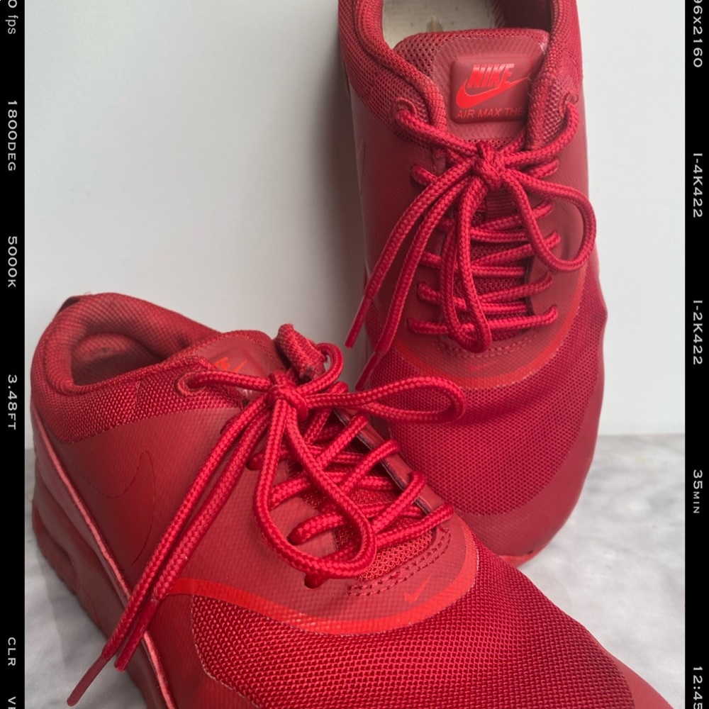 Red Nike Shoes size 4.5